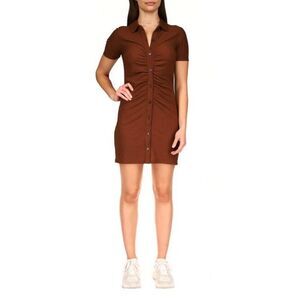 Womens Casual Slim Fit Mini Dress Size M
